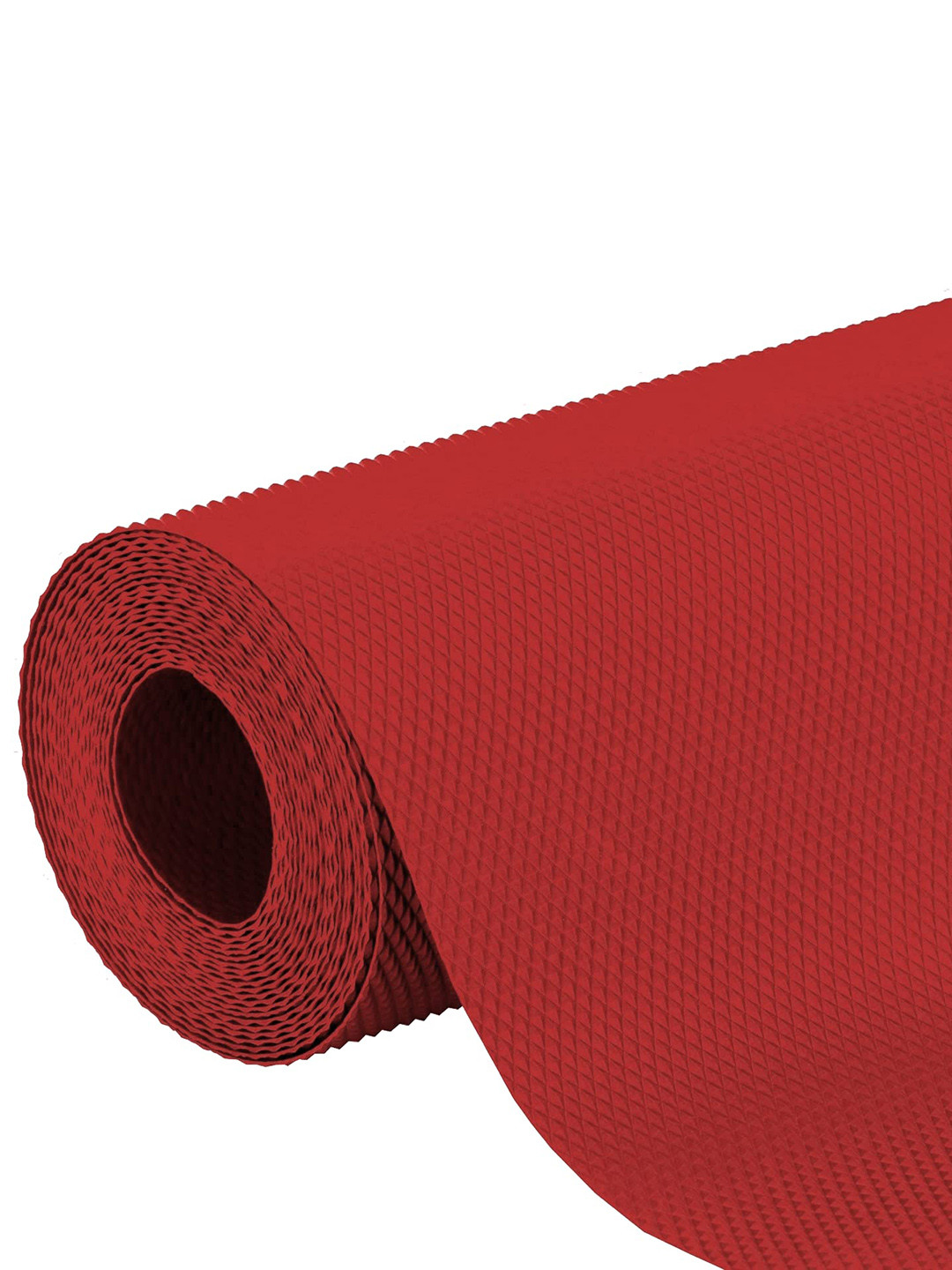 Dakshya Industries Maroon Textured Anti-Slip Shelf Liner