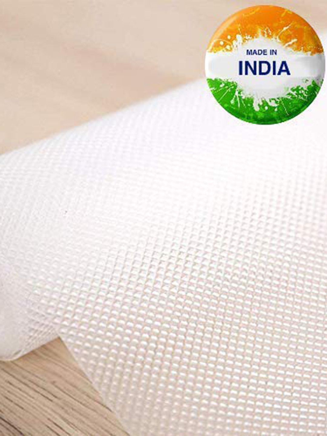 Dakshya Industries White Anti-Slip Kitchen Mat