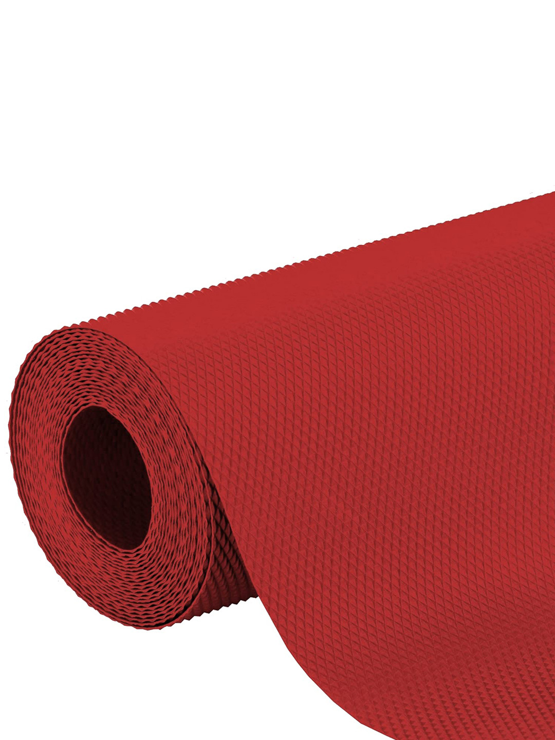 Dakshya Industries Maroon Textured  Anti-Slip Kitchen Mat