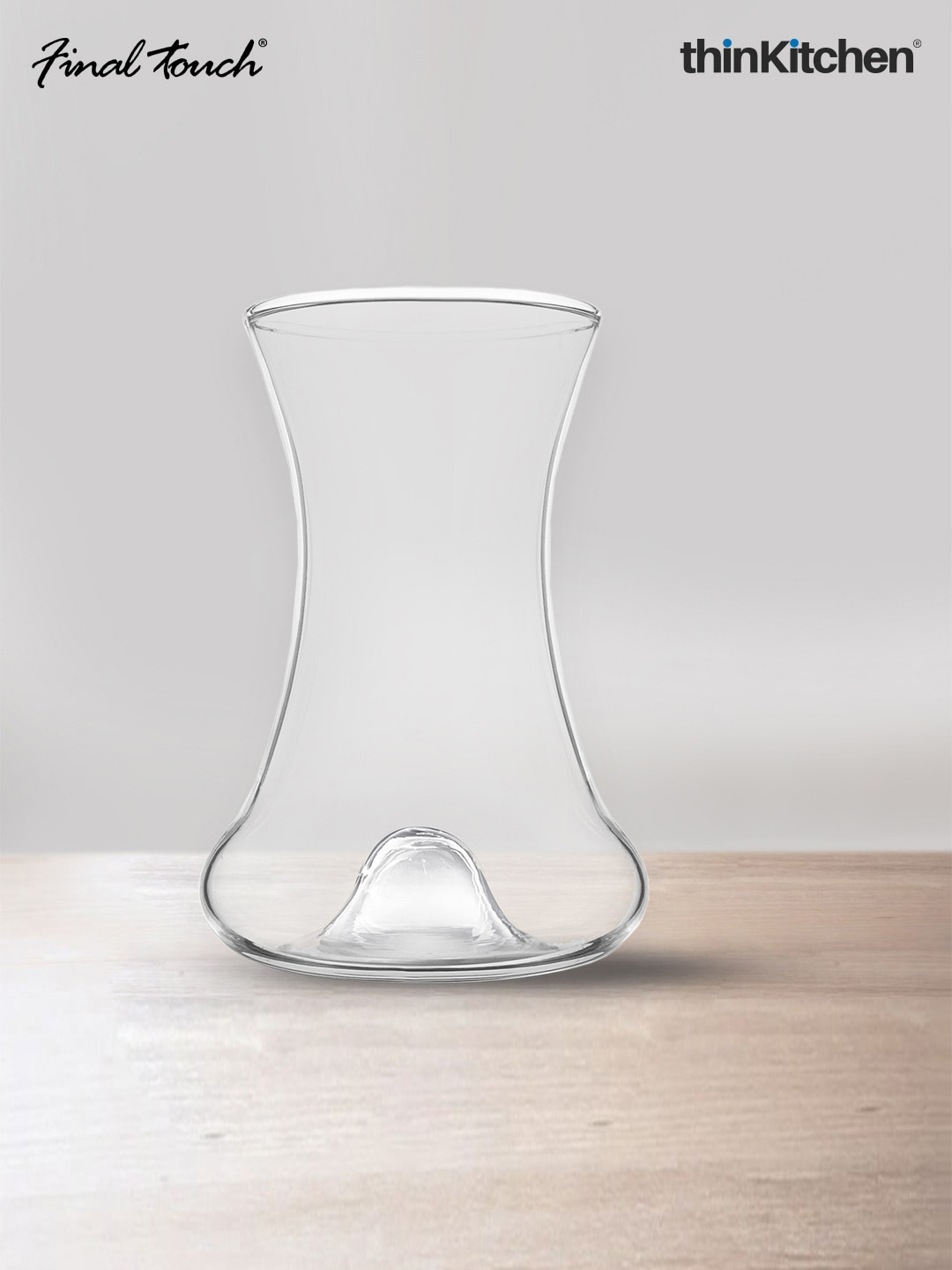 Final Touch Transparent Glass Rum taster Glass