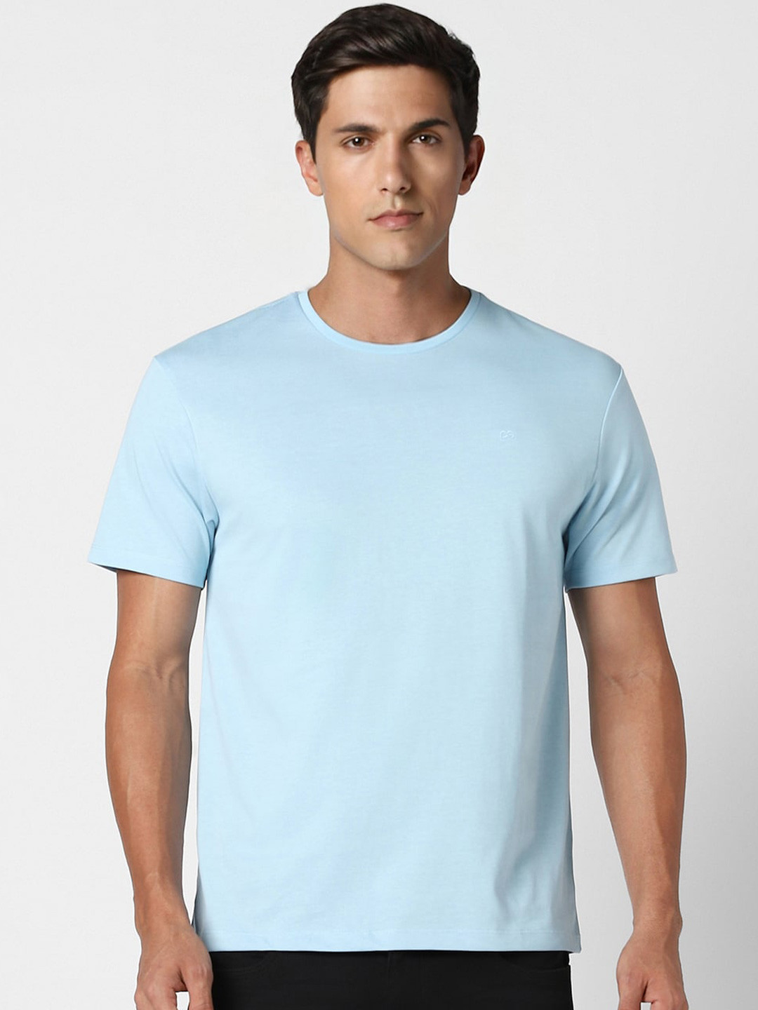 Peter England Round Neck Casual T-shirt