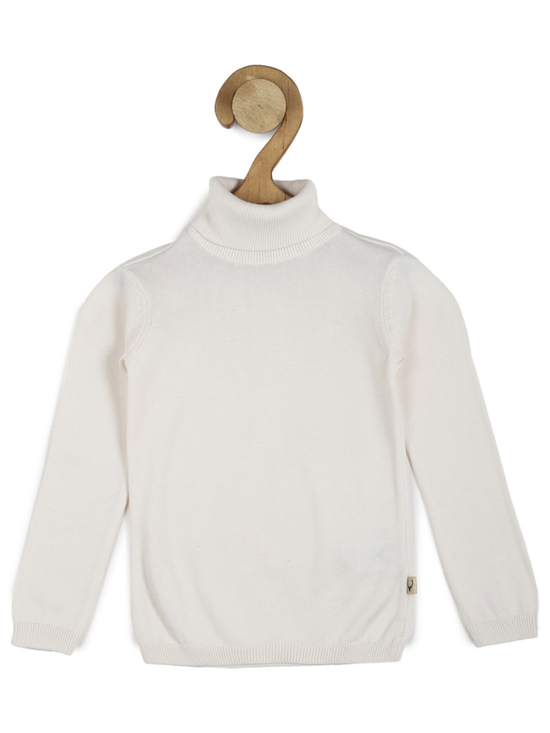 Allen Solly Junior Girls Turtle Neck Long Sleeve Pullover Sweaters