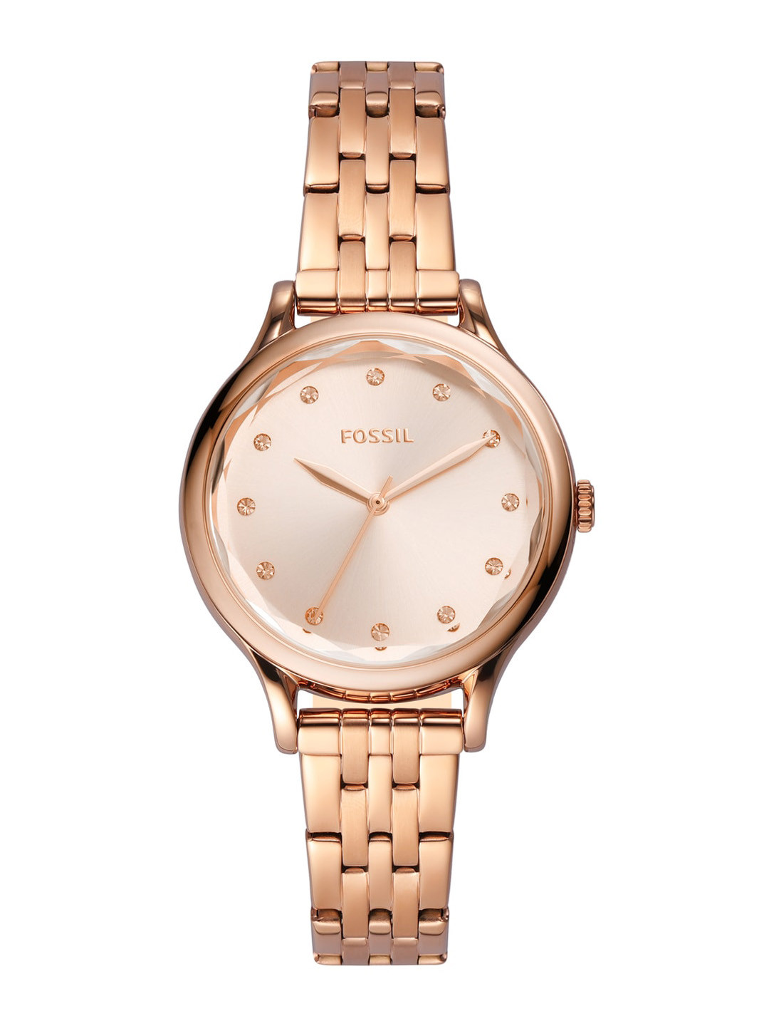 Fossil Women Stainless Steel Bracelet Style Straps WatchBQ3862