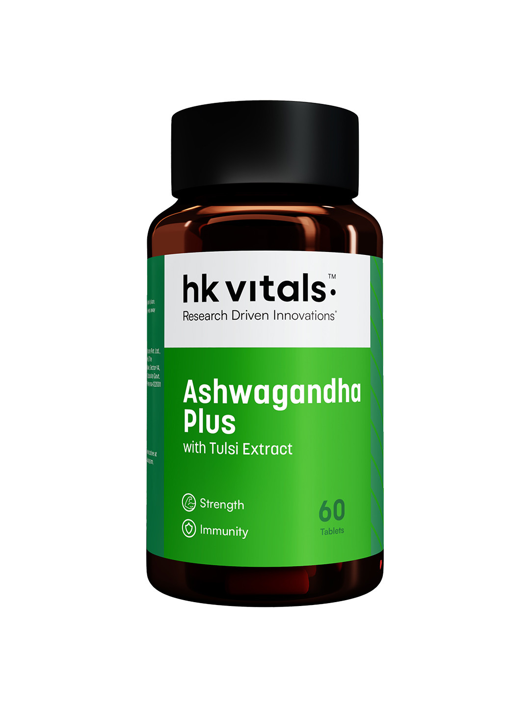 HK VITALS Ashwagandha Tablets for Strength & Vitality - 60 Tablets
