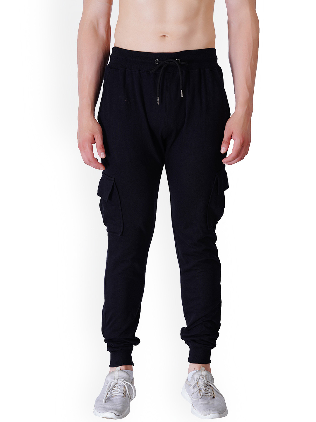 jugular Men Slim Fit Cotton Joggers Track Pants