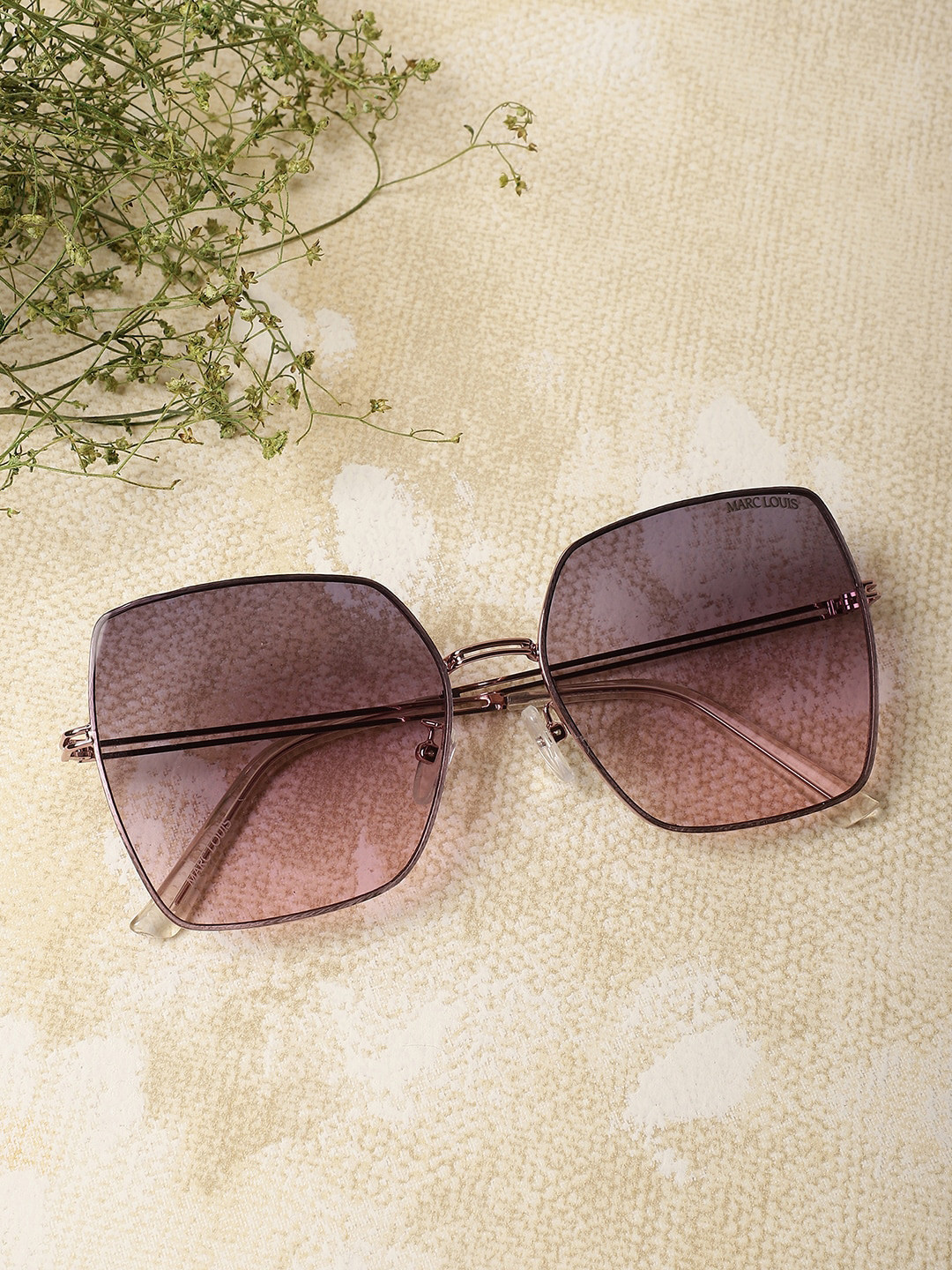 MARC LOUIS Unisex Square Sunglasses with UV Protected Lens MARC LOUIS B85