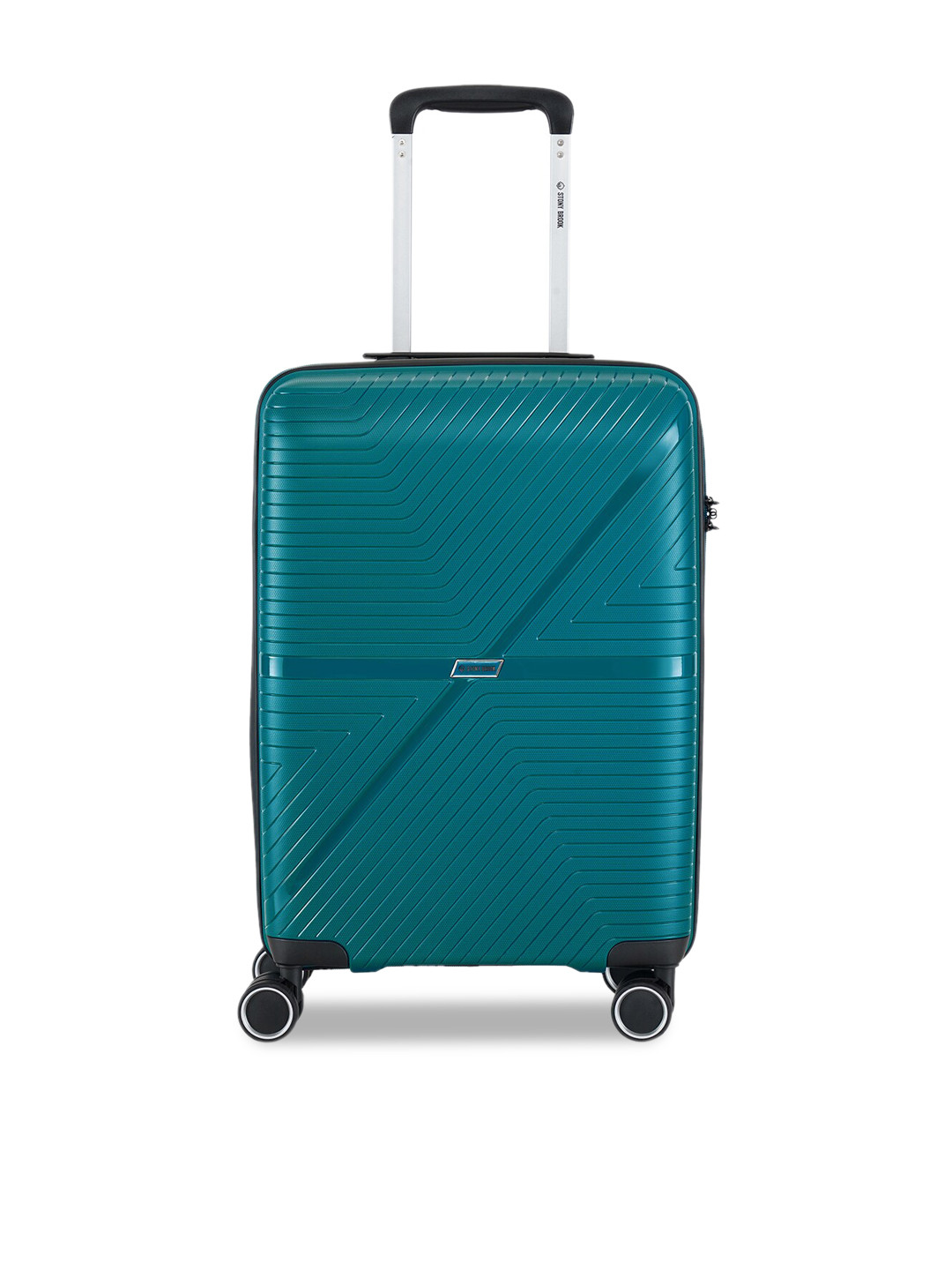Stony Brook by Nasher Miles Teal Axis Hardside Cabin Luggage Bag 20 Inch