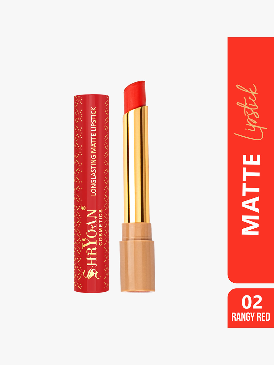 SHRYOAN Matte Long Lasting Non Transfer  Lipstick - SH03