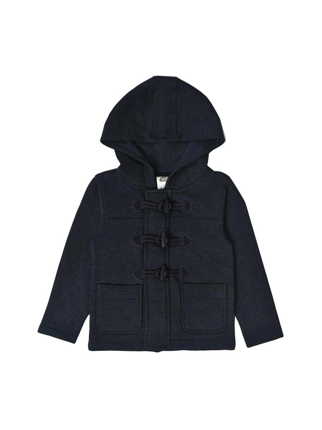 MiArcus Infant Kids Long Sleeves Lightweight Hooded Longline Cotton Tailored Jacket