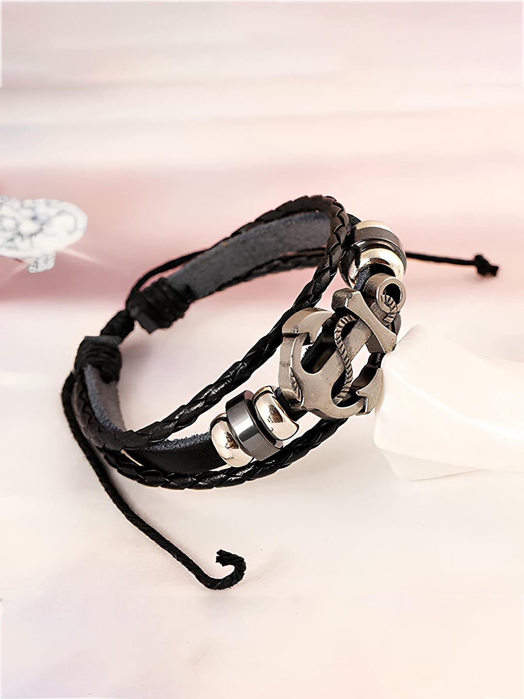 KARISHMA KREATIONS Unisex Anchor Multistrand Bracelet
