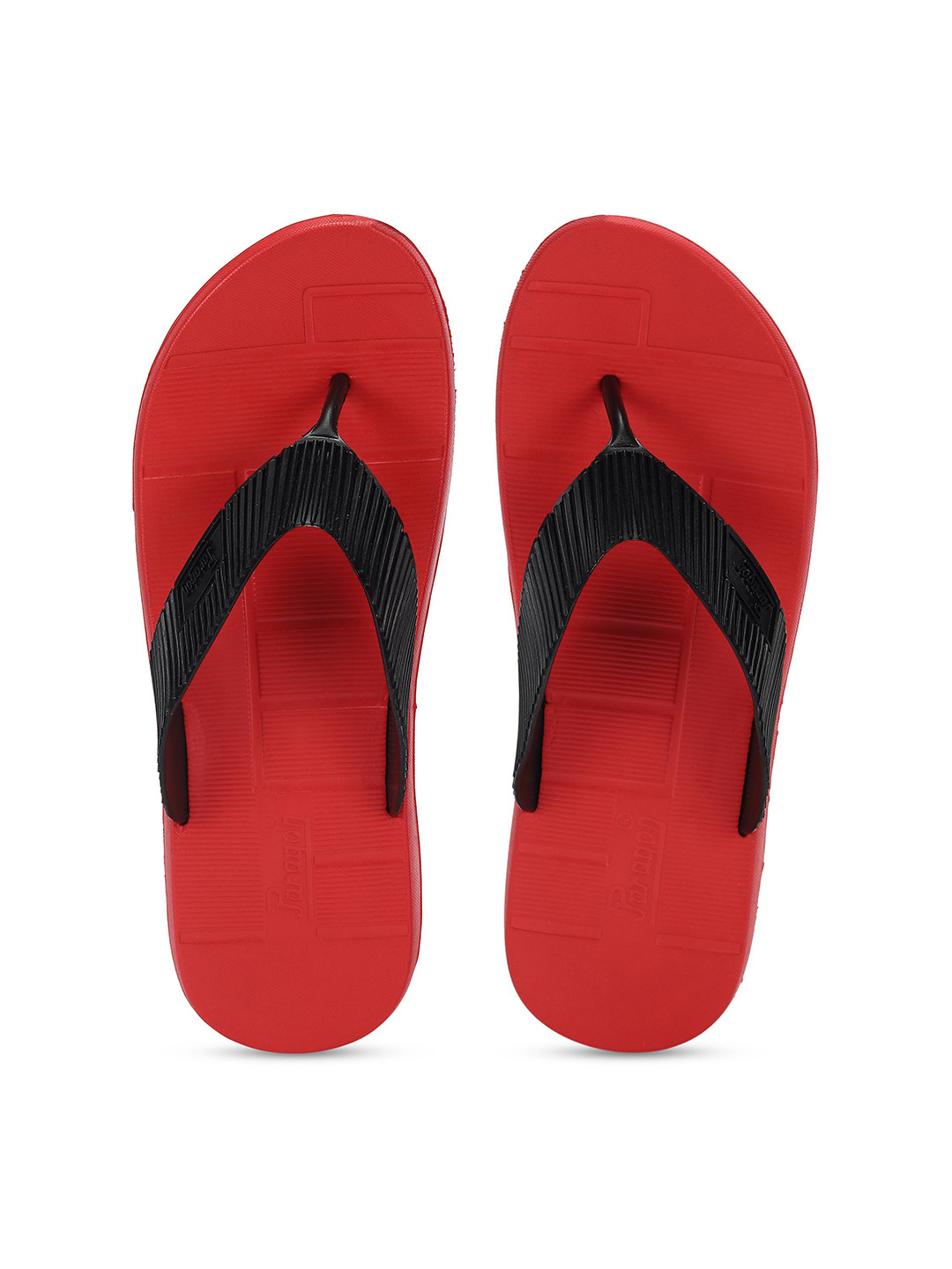 Paragon Men Textured Lightweight Washable Thong Flip-Flops