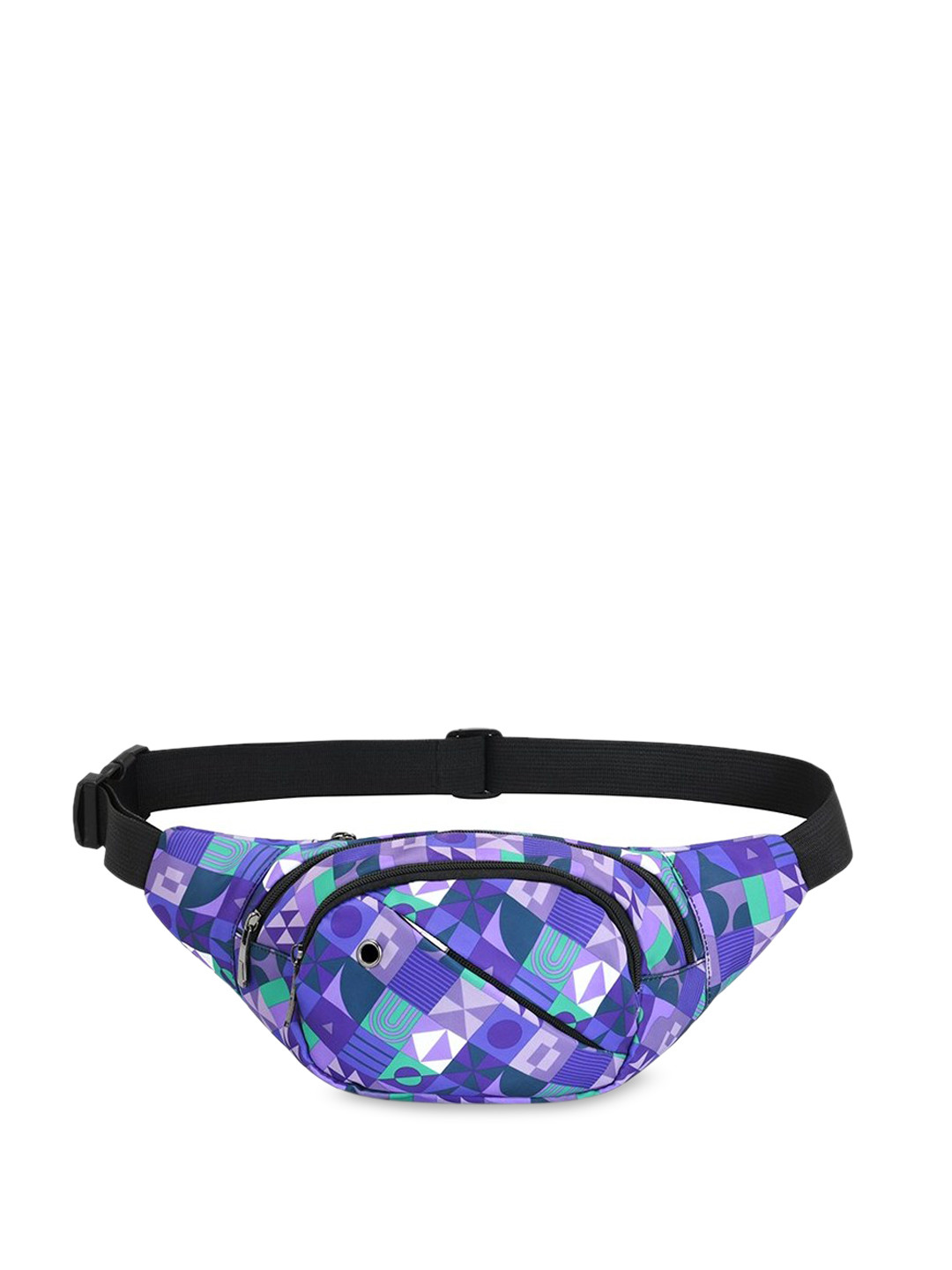Diva Dale Geometric Printed Waist Pouch