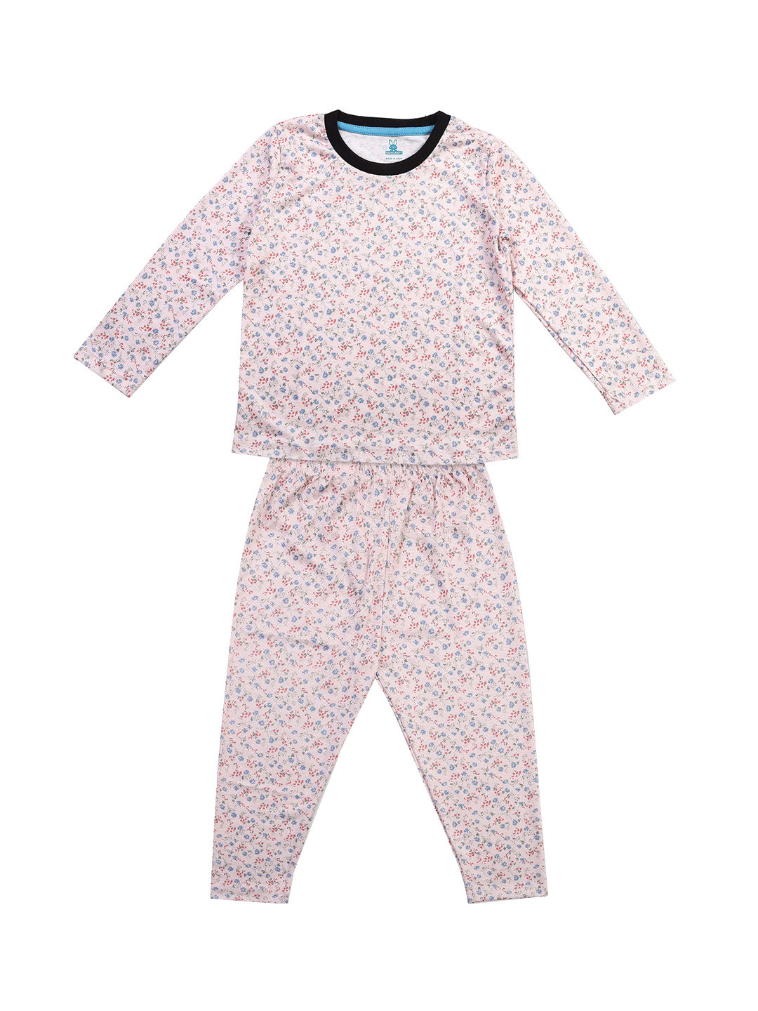 KIDSCRAFT Girls Floral Printed Night suit