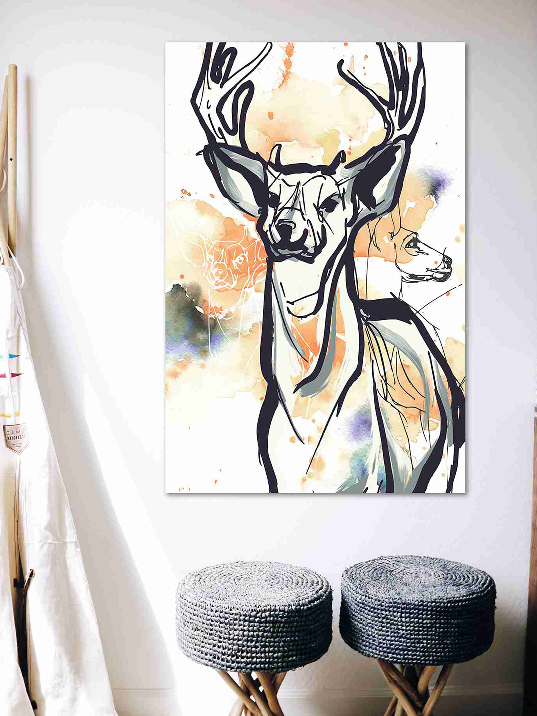 SAF Paper Wall Rectangle Paintings Wall Art -36 x 24In