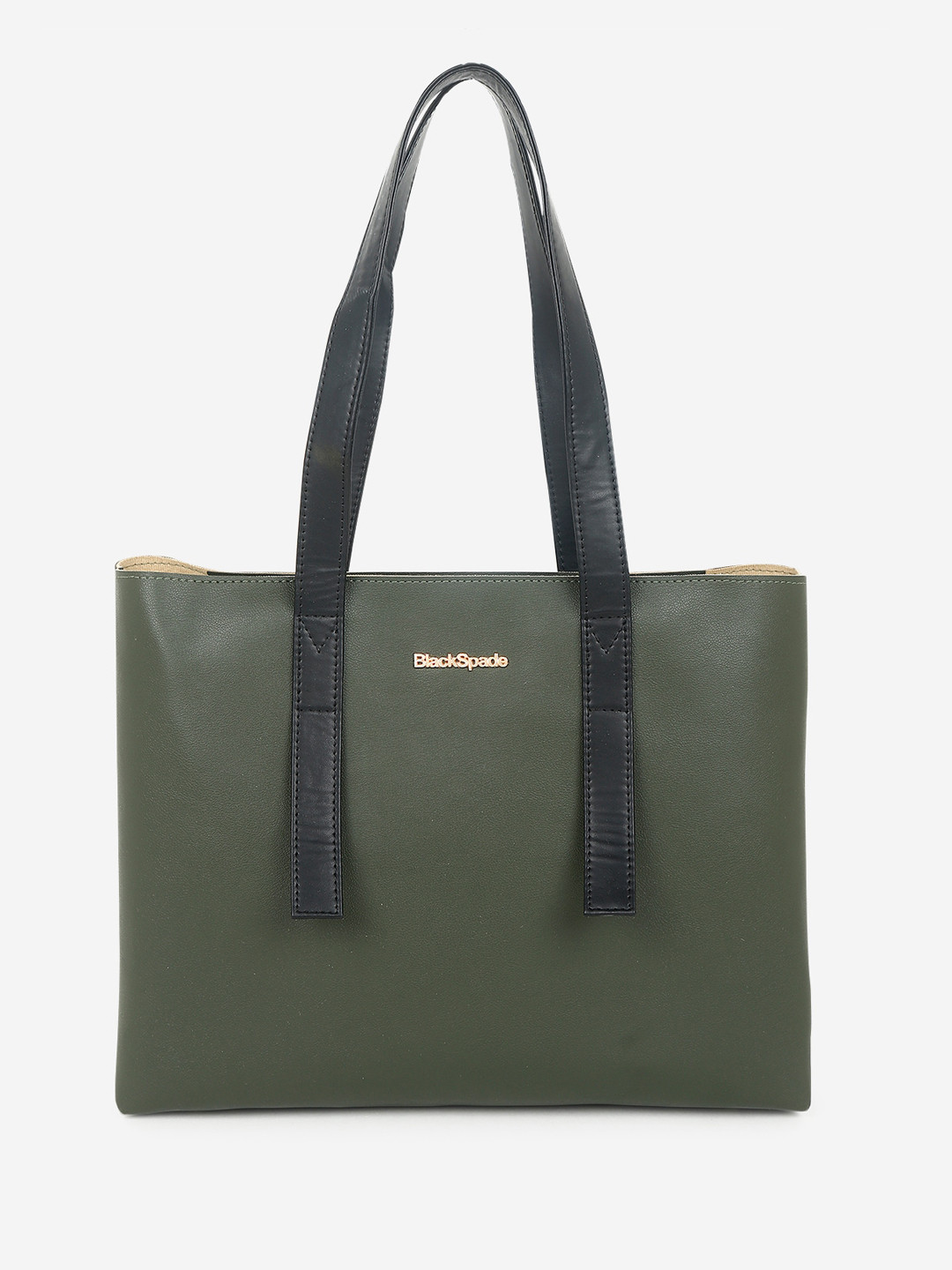 Black Spade Shopper Tote Bag