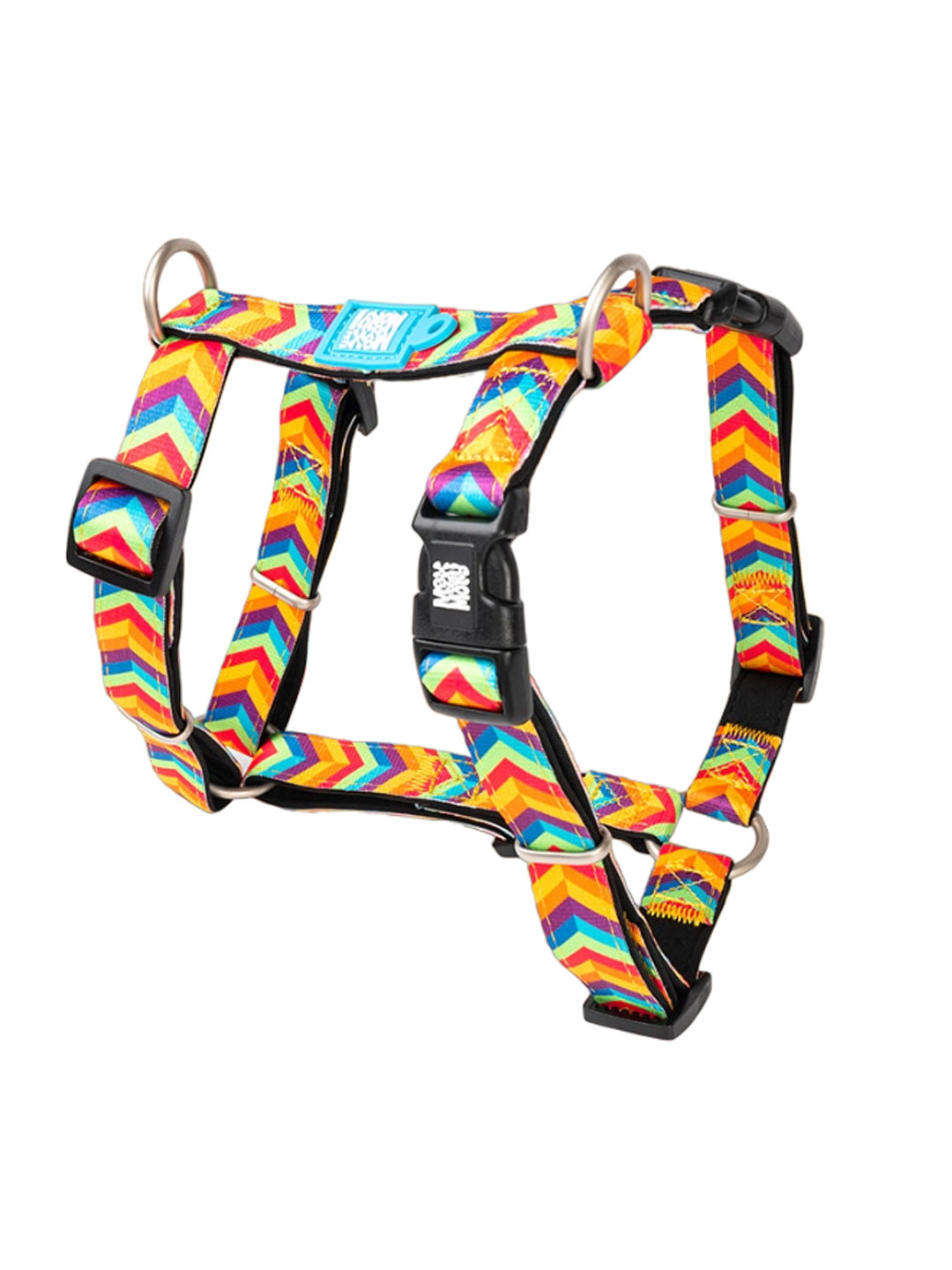 Max & Molly Red & Green Summertime Printed Training Pet H-Harness