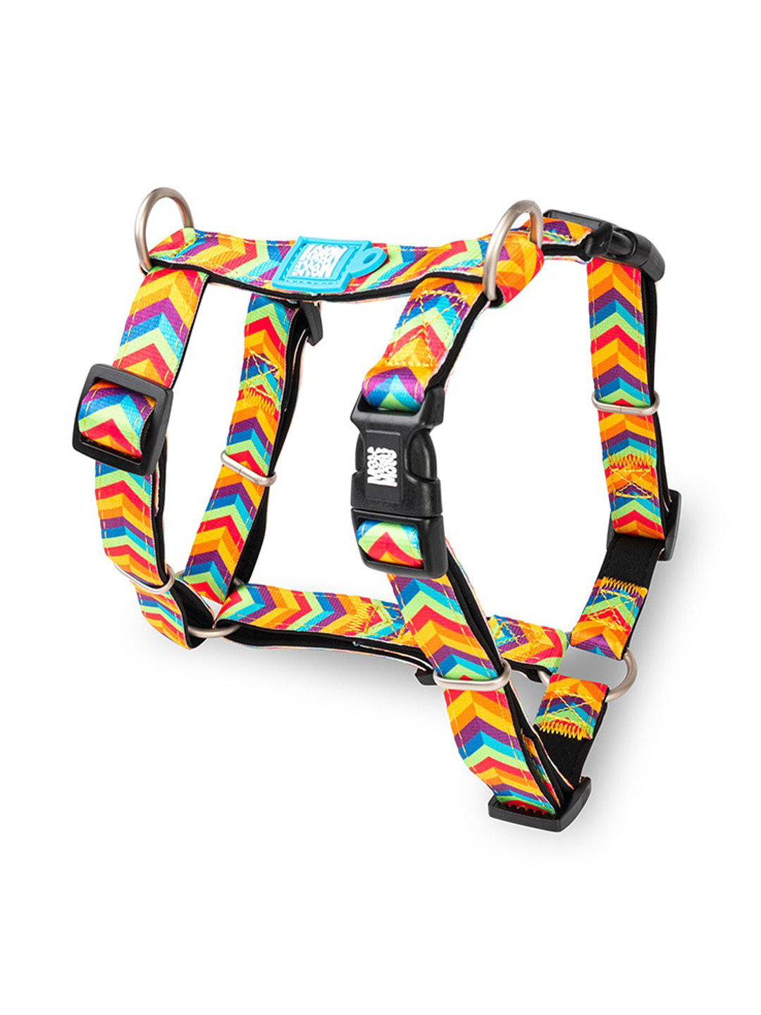 Max & Molly Red Summertime Printed Pet Training H-Harness