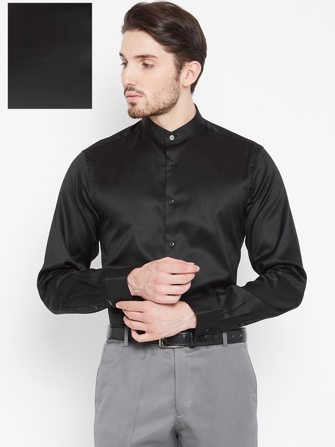 Blackberrys Men Solid Casual Black Shirt - Buy Blackberrys Men