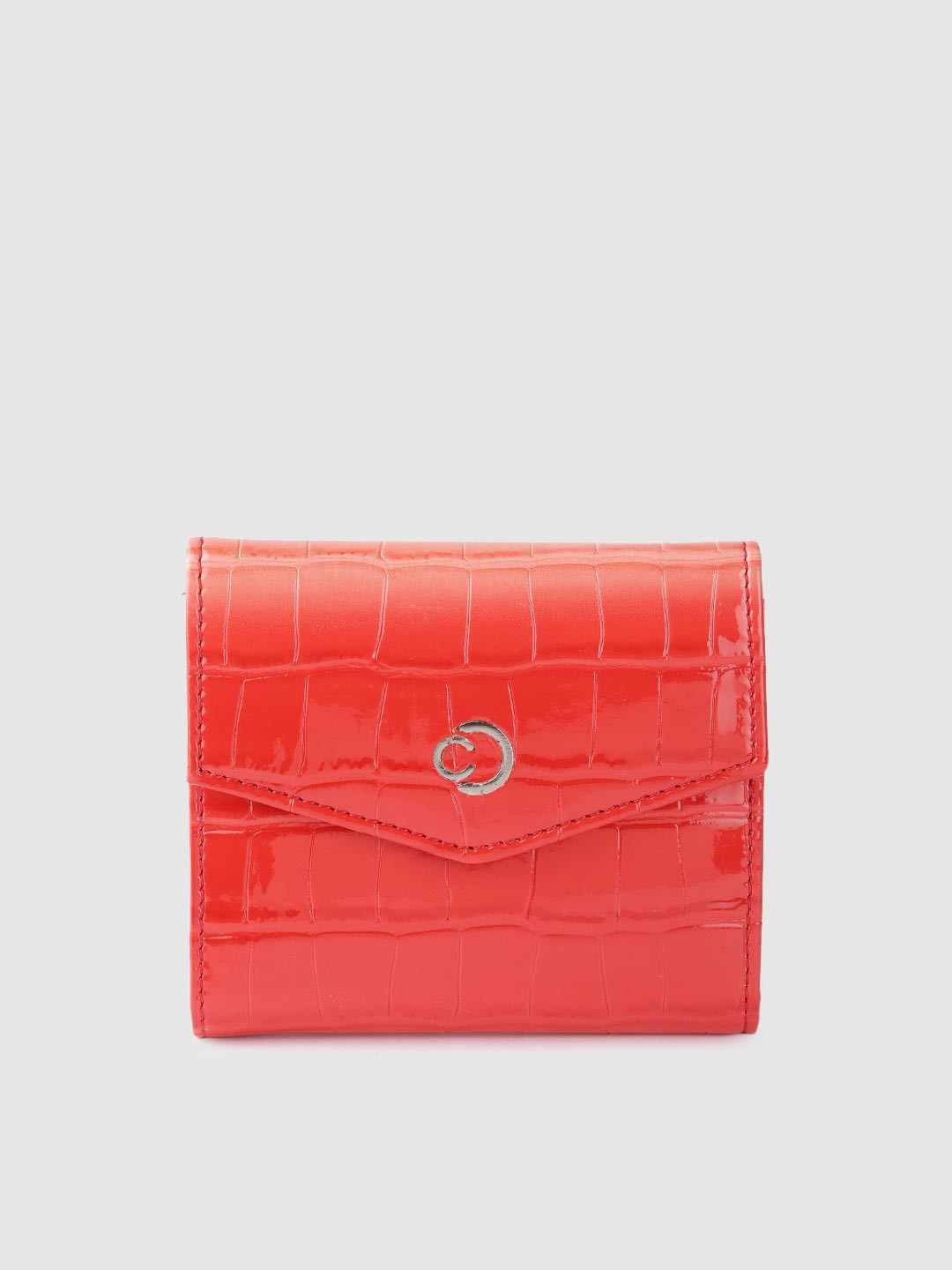 Caprese Eva Women Coral Small Wallet
