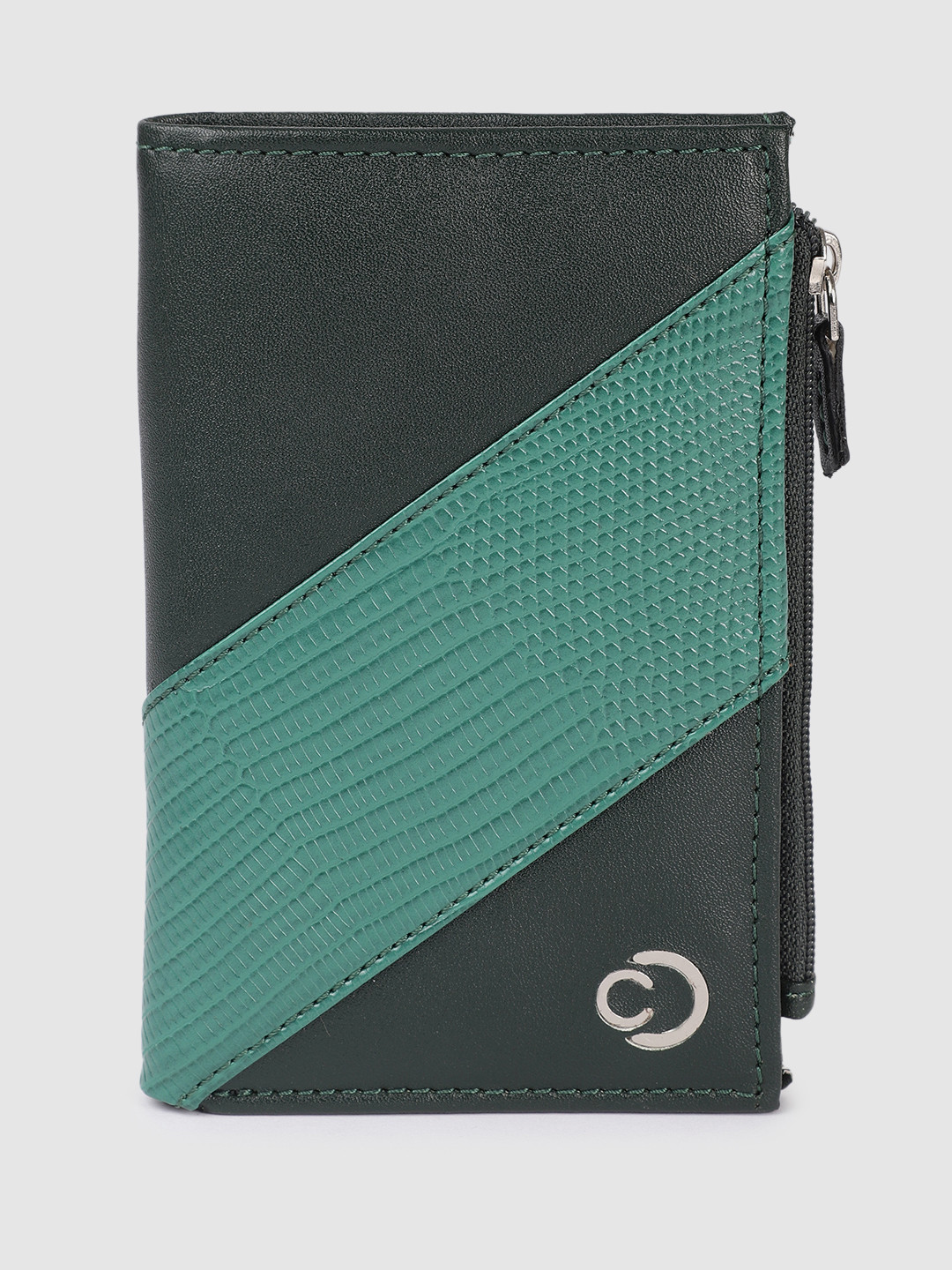 Caprese Zoey Women Green Small Wallet