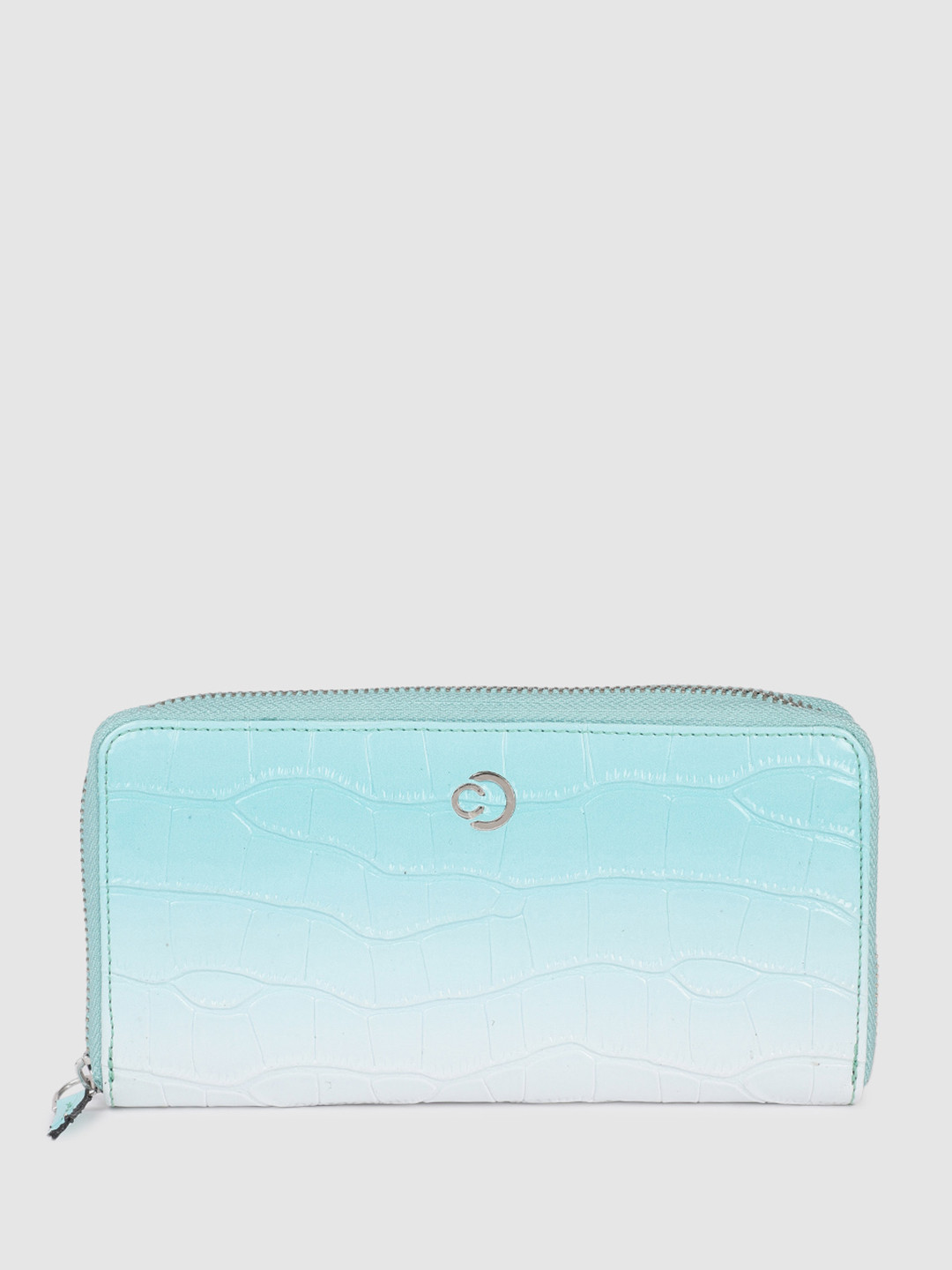 Caprese Eva Women Aqua Large Wallet