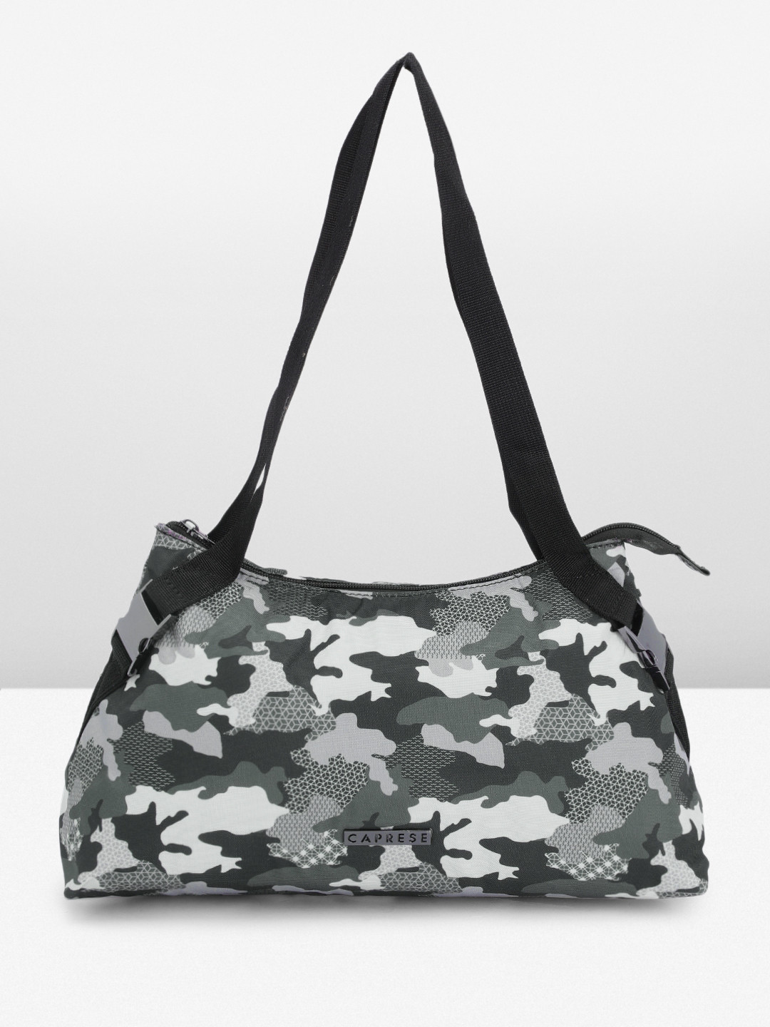 Caprese Cole Women Black Medium Satchel Bag