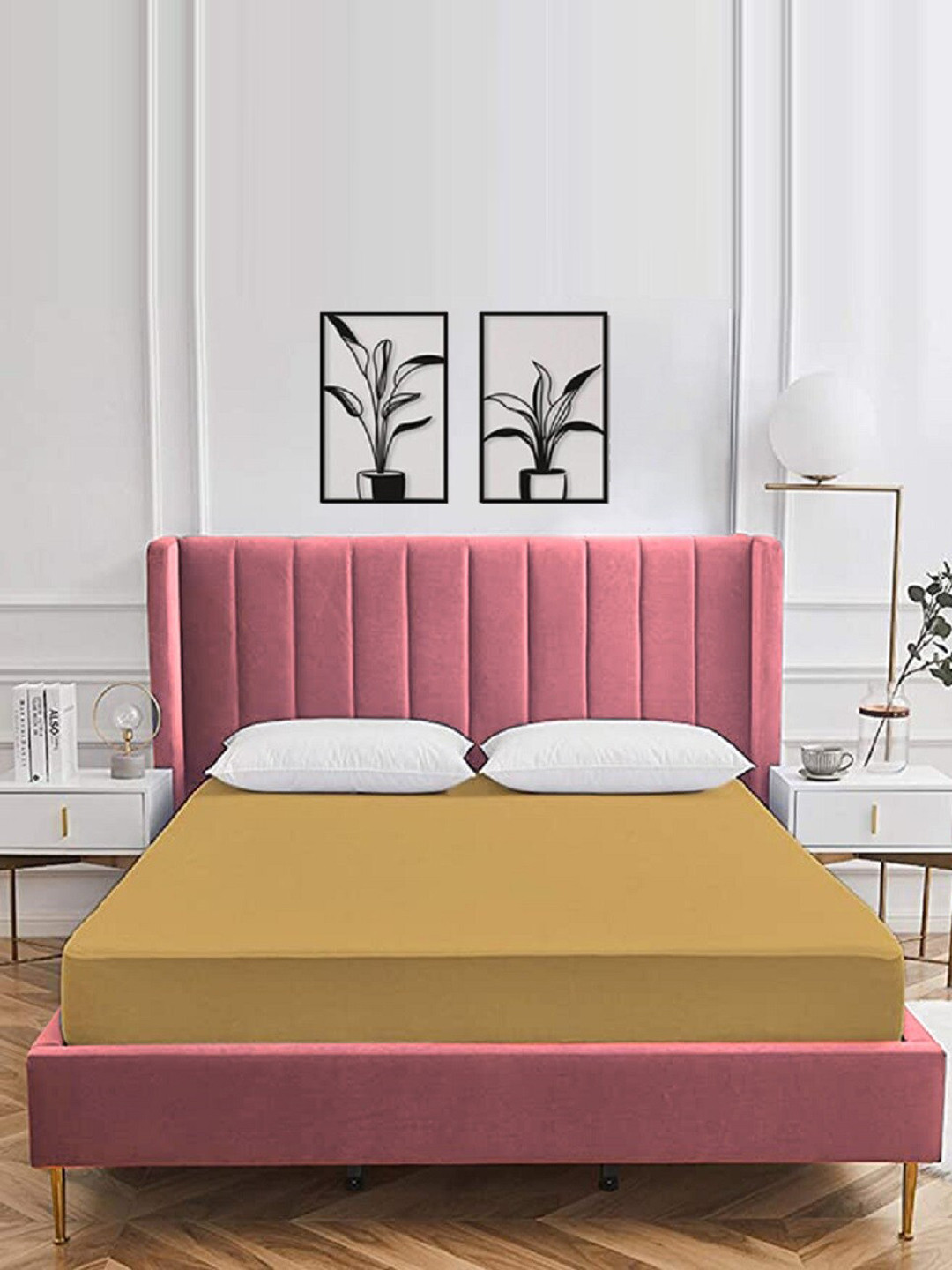 Wakeup India Brown Water Resistant Queen Mattress Protector