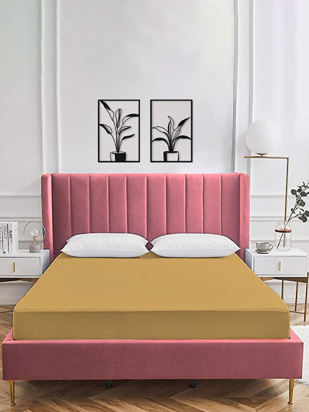 Wakeup India Brown  Water Resistant Queen Mattress Protector