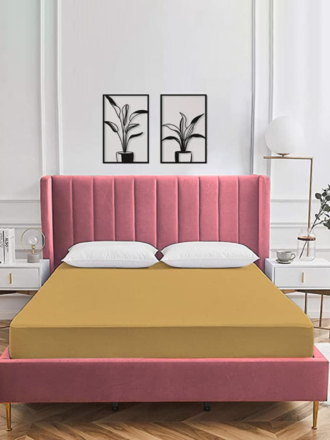 Wakeup India Brown Terry Cotton Water Resistant Small Mattress Protector