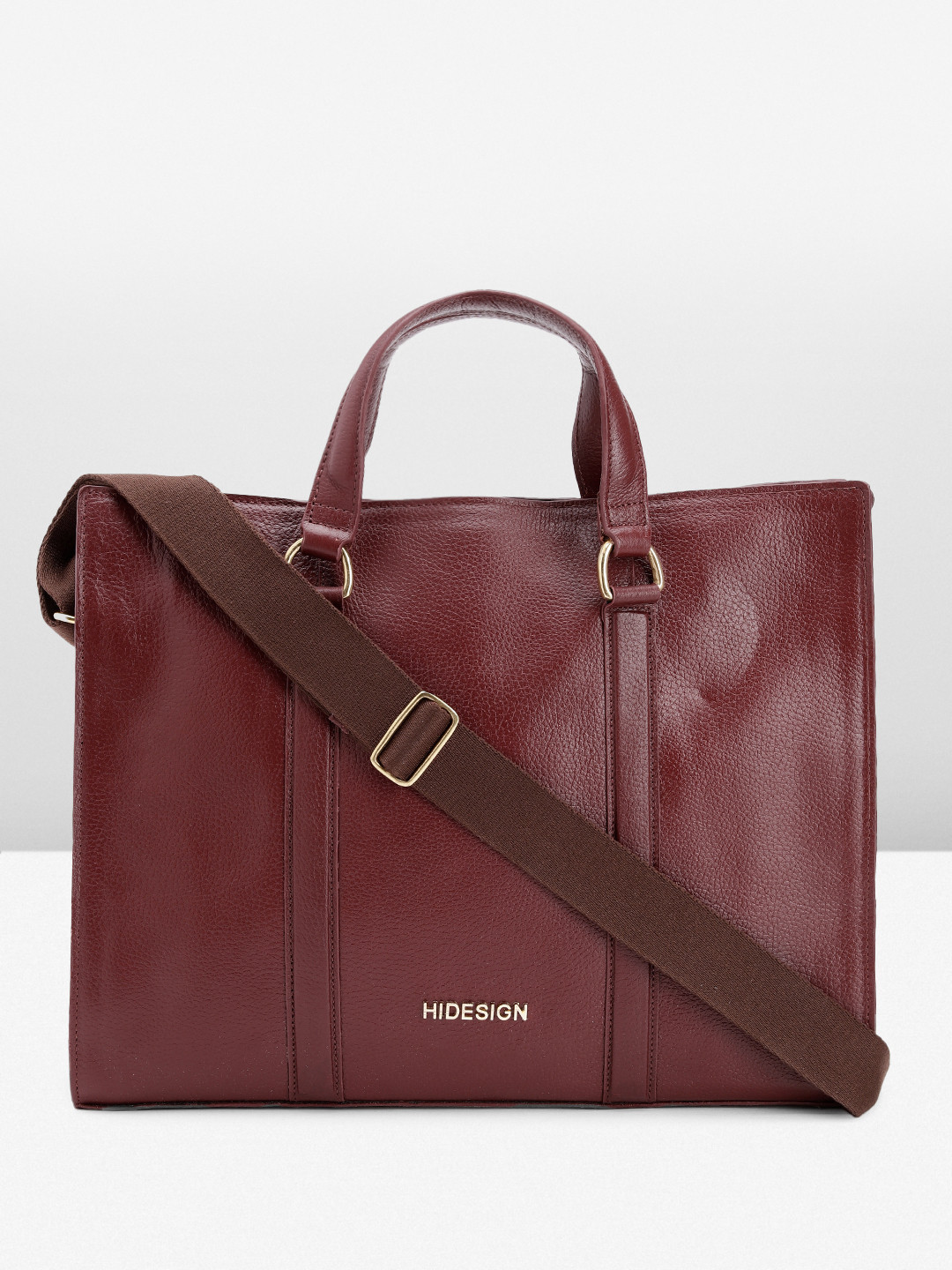 Hidesign Men Leather Messenger Bag