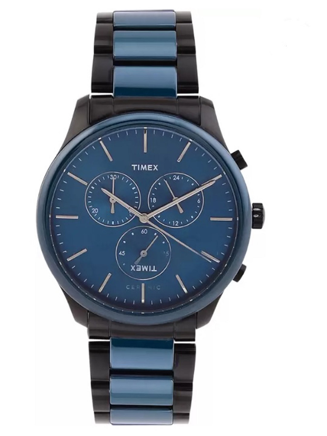 Timex Men Leather Straps Analogue Watch TWEG21703