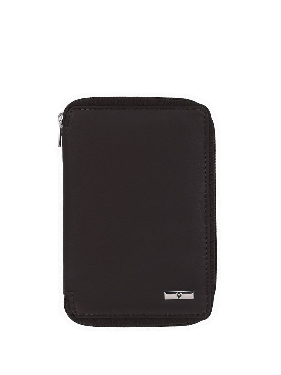 WildHorn Unisex Textured Leather Passport Holder