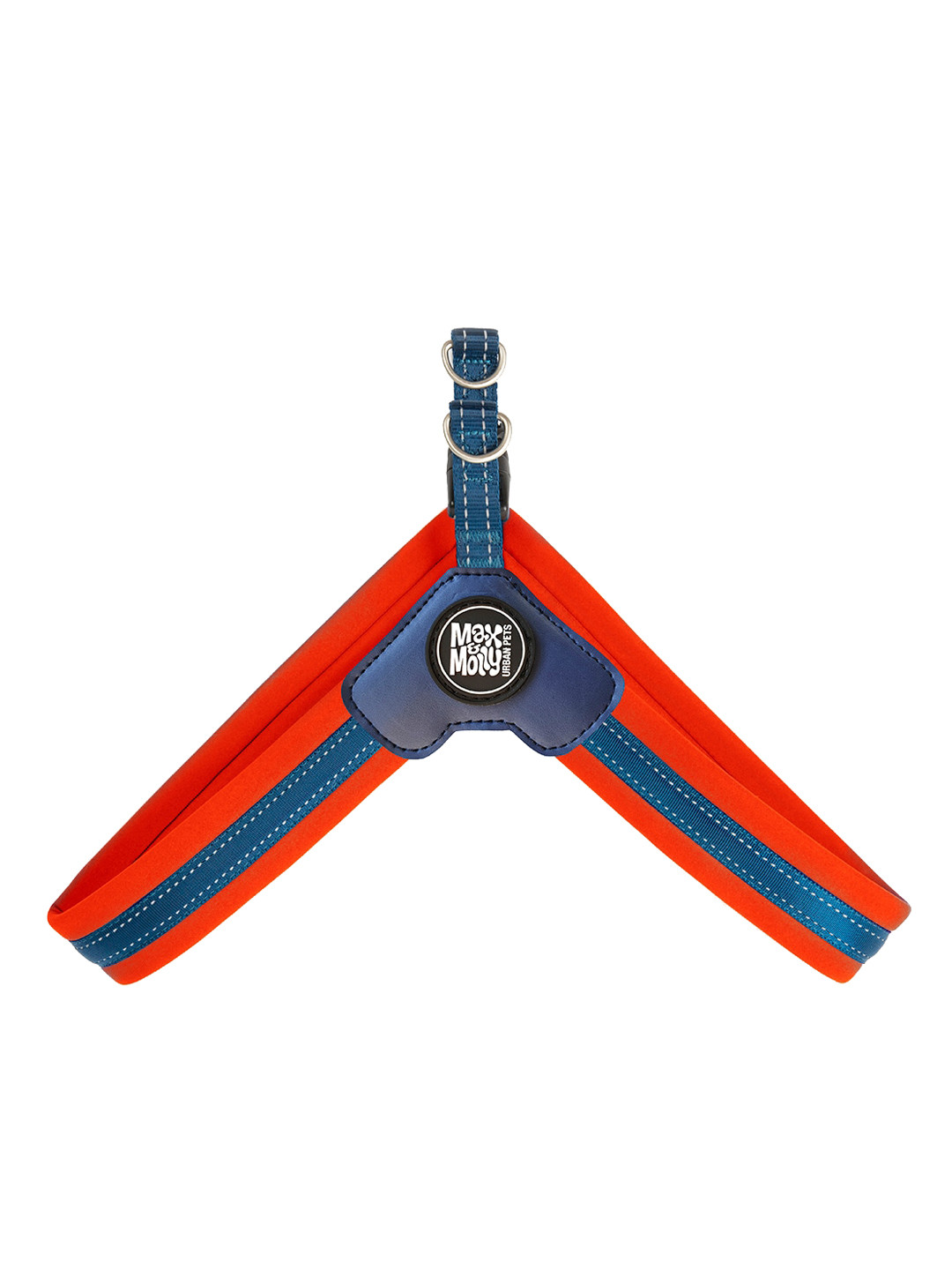 Max & Molly Red & Blue Training Q-Fit Dog Harness