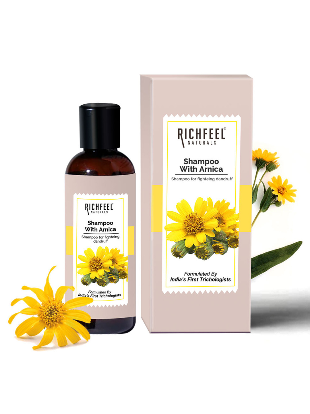 Richfeel Shampoo With Arnica For Fighting Dandruff - 100ml