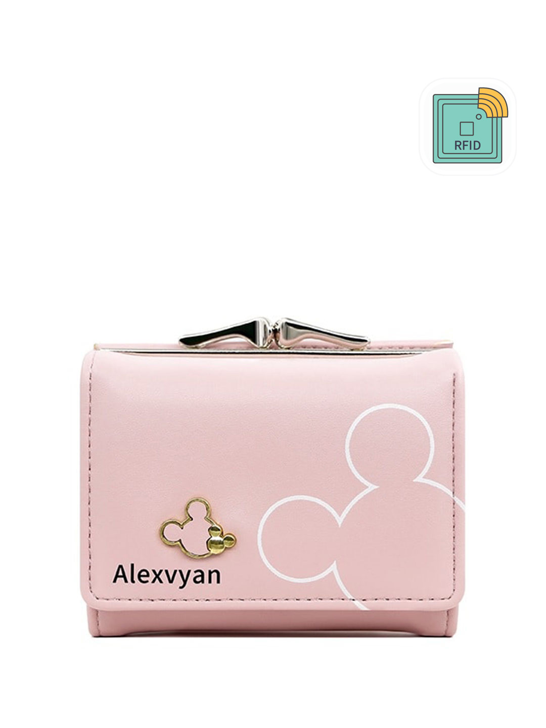 Alexvyan Women Graphic Printed RFID Three Fold Wallet