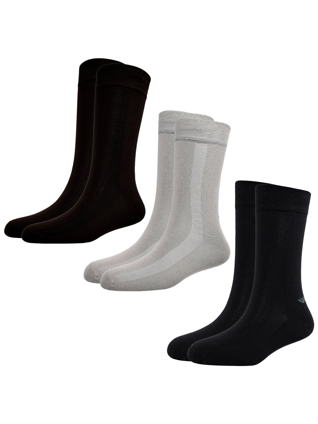 Cotstyle Men Pack Of 3 HEALTH Crew Ankle Length Socks