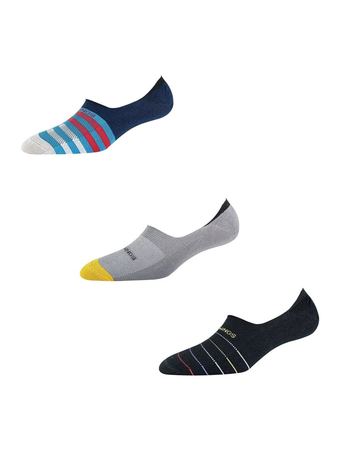 Cotstyle Pack Of 3 Assorted Shoe Liners