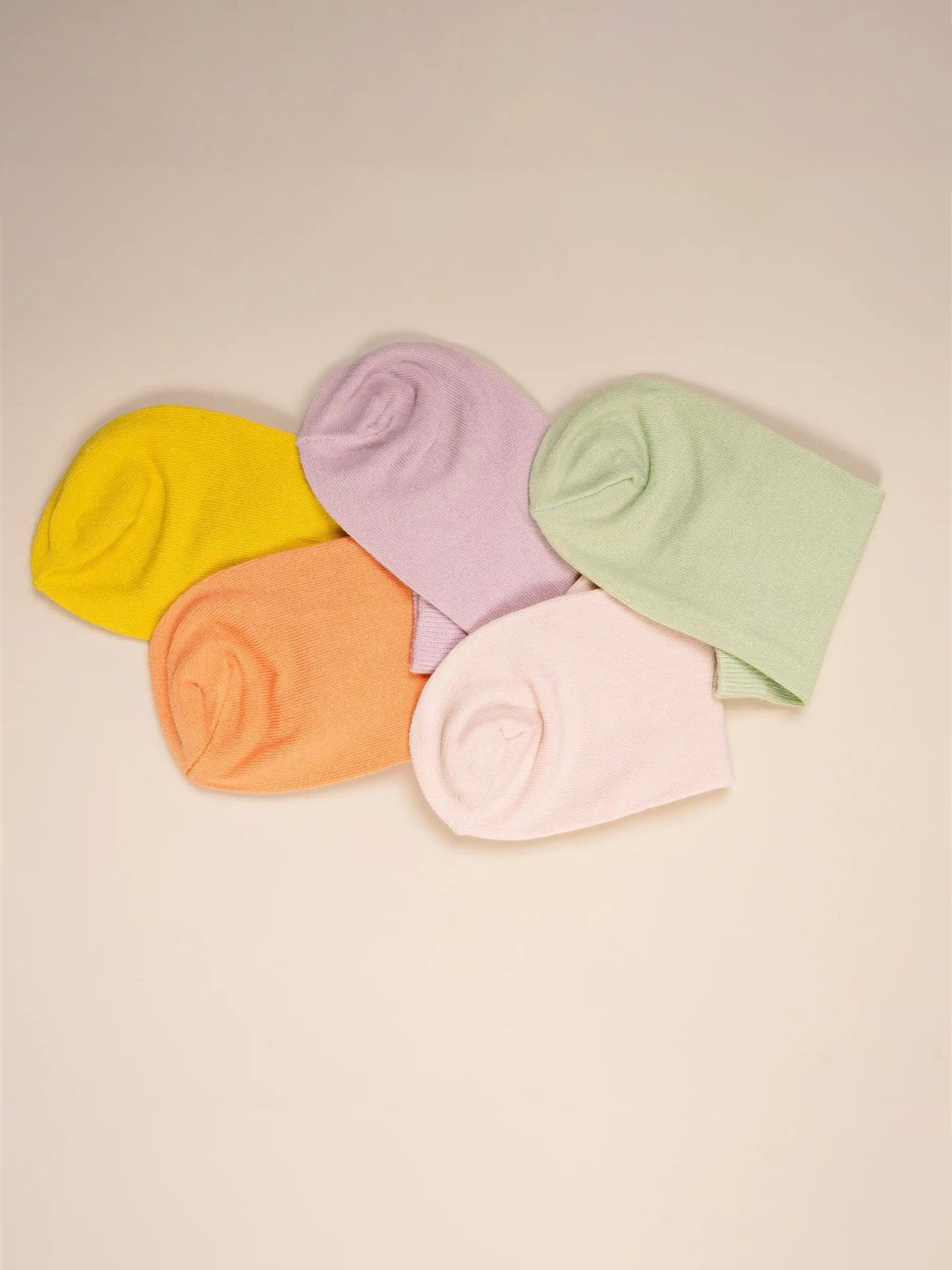 Cotstyle Men Pack Of 5 Assorted Low Ankle Socks