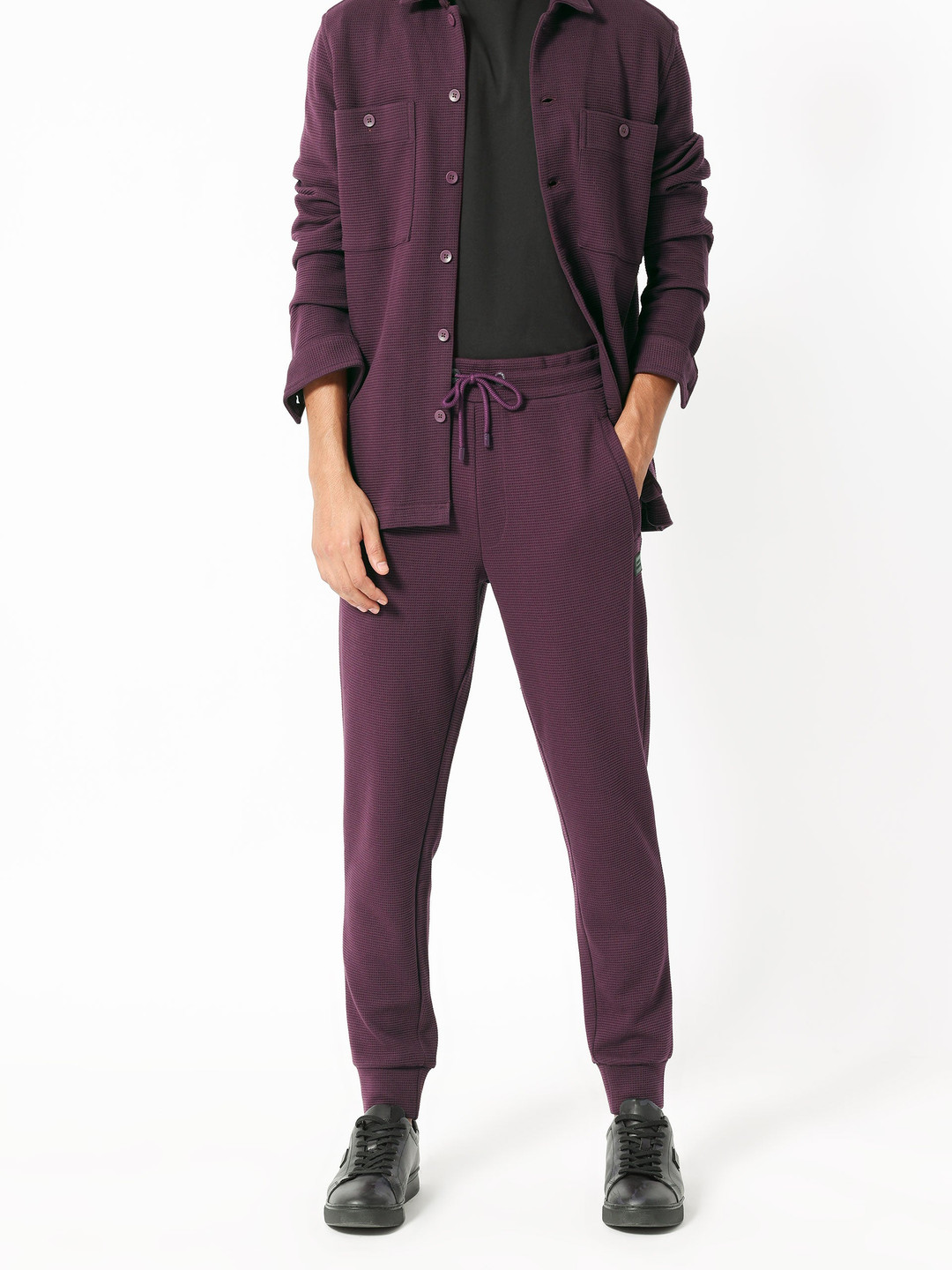 RARE RABBIT Men Bastian Regular Fit Cotton jogger