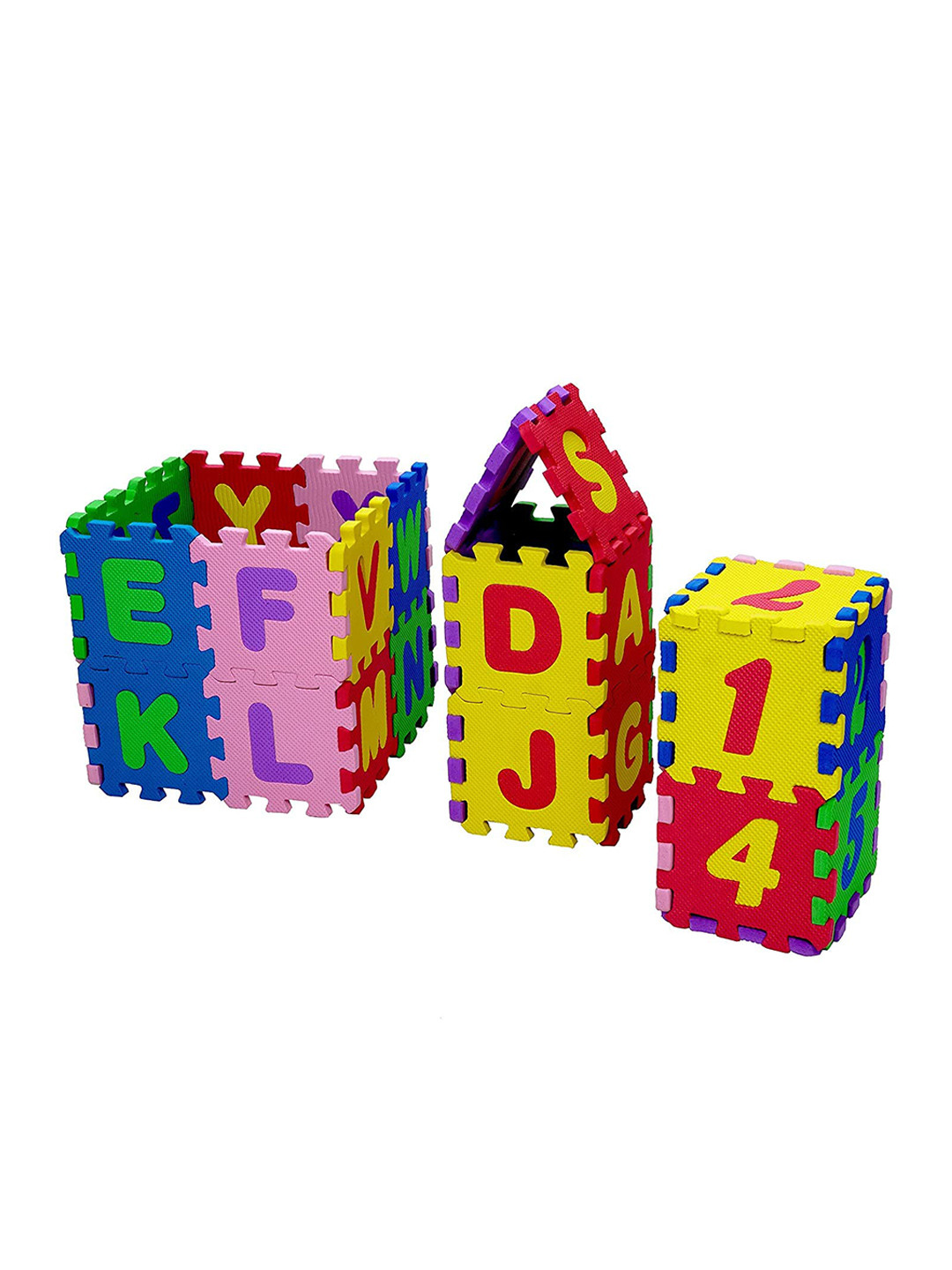 MUREN Kids Mini Alphabet & Number Floor Foam Play Mat