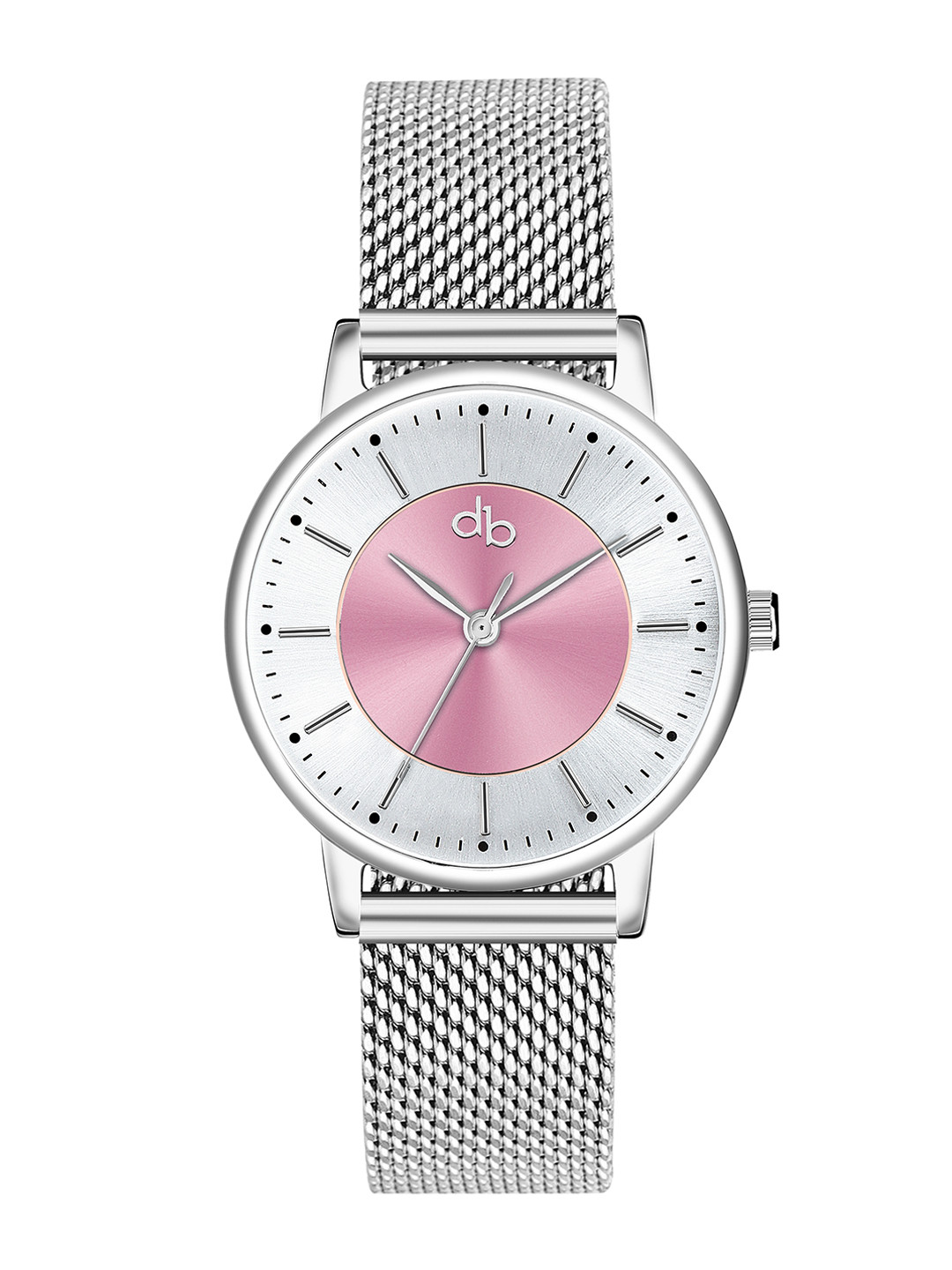 DressBerry Women Brass Printed Bracelet Style Straps Analogue Watch DB-003