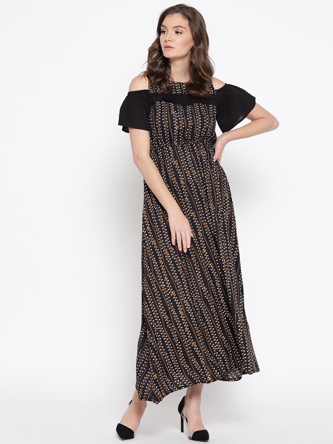 Akkriti by pantaloons hot sale printed maxi dress