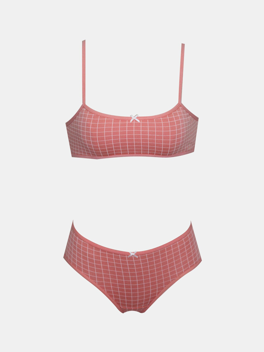 Dazzle Girls Printed Bra Panty Set