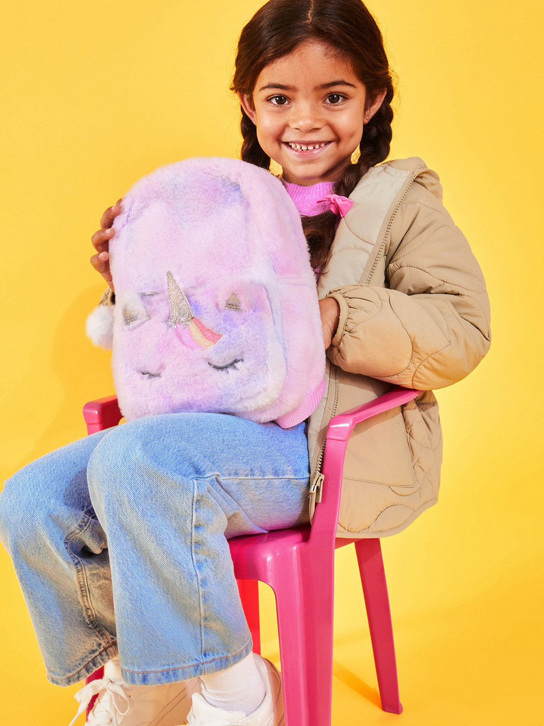 Accessorize Girls Unicorn Embellished Backpack