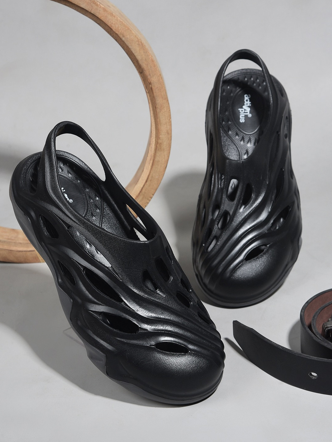 Action Men Cut-Out Detail Clogs