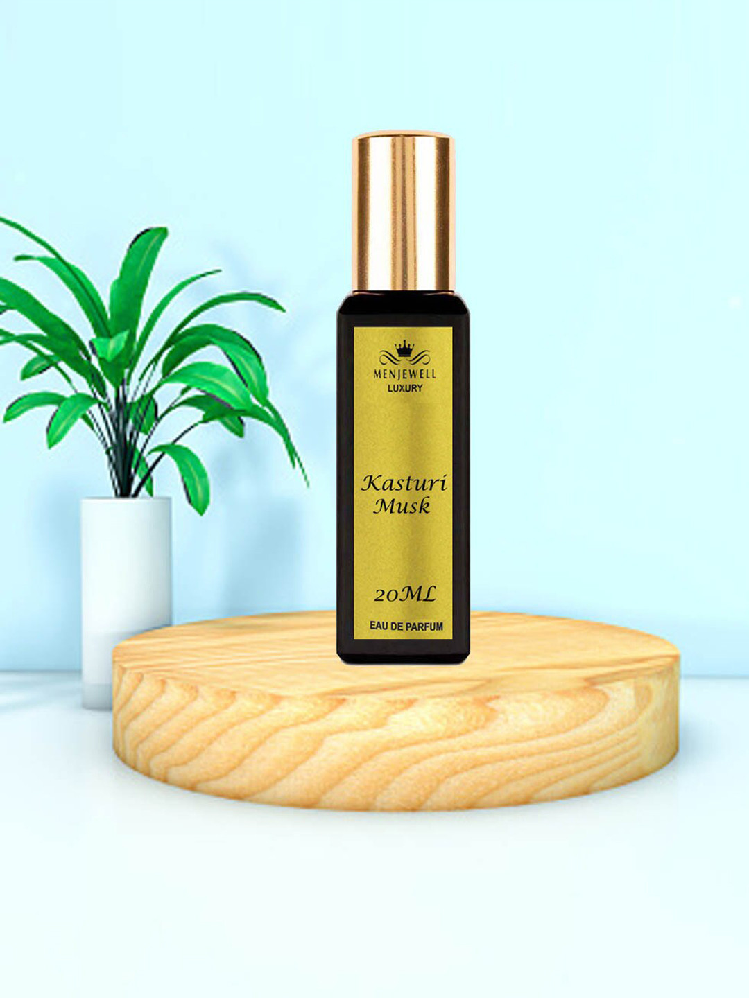Menjewell Men Kasturi Musk Long-Lasting Luxury Eau De Parfum - 20ml