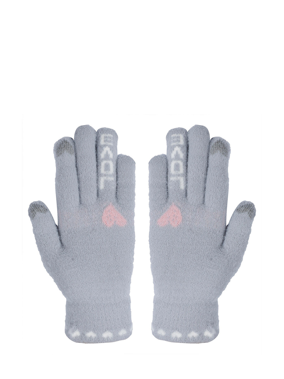 LOOM LEGACY Women Woven Design Knitted Winter Acrylic Woollen Hand Gloves