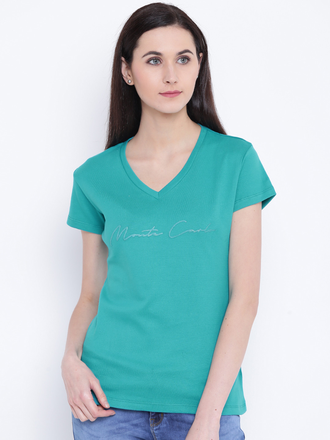 Buy Monte Carlo Women Teal Green Brand 