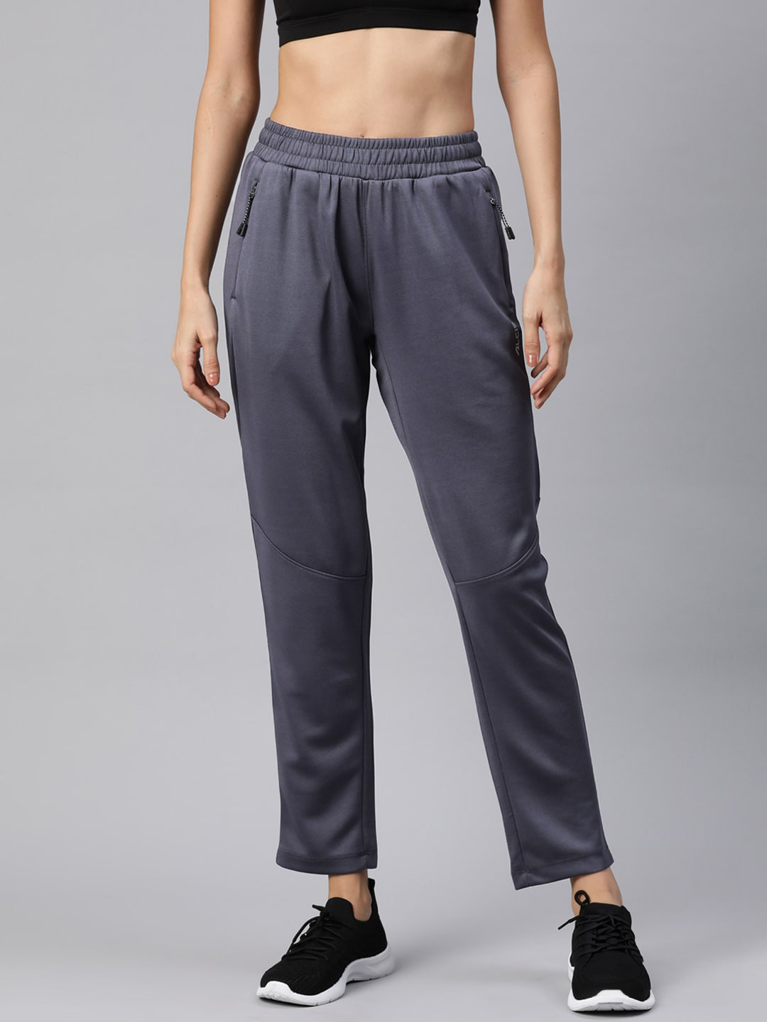 Alcis Women Slim Fit Hyper Hue Performance Reflective Track Pants