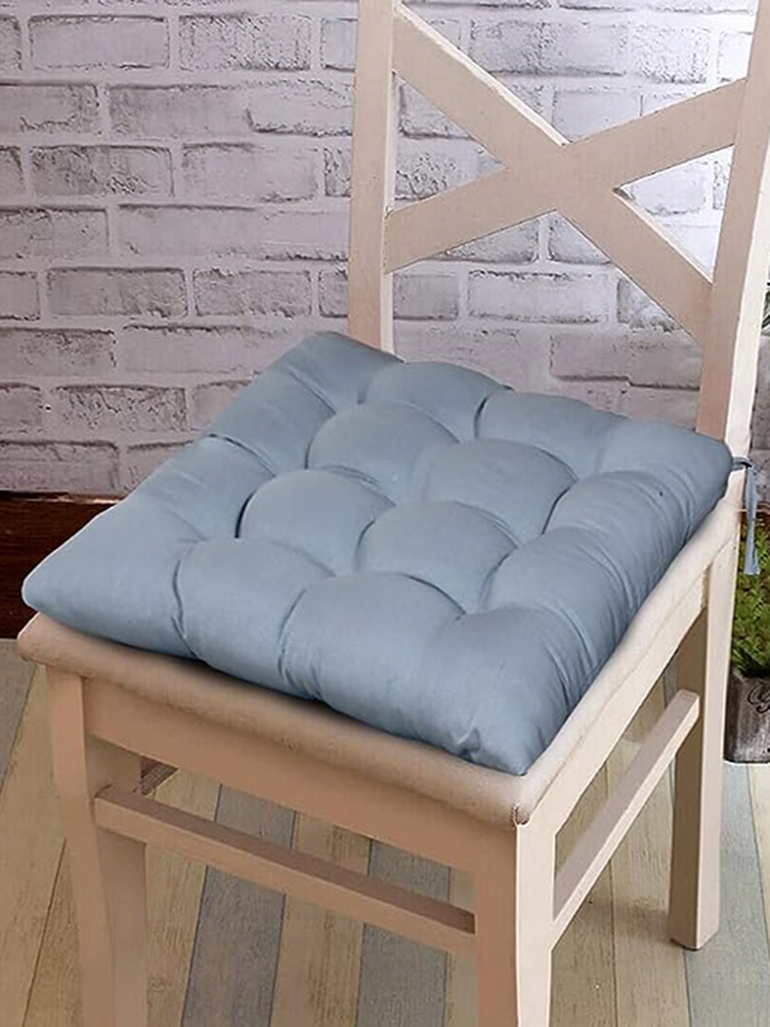 Grey chair best sale cushion pads